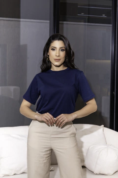 Camiseta “Podrinha”, Azul Marinho