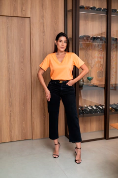 Camiseta “Podrinha”, Caqui - Lucinha Correia