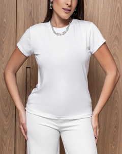 Camiseta Básica, Branca - comprar online