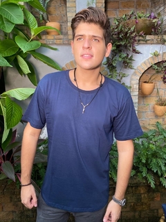 CAMISETA MASCULINA - Azul Marinho