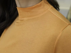 TRICOZINHO, MANGAS 3/4, CAQUI na internet