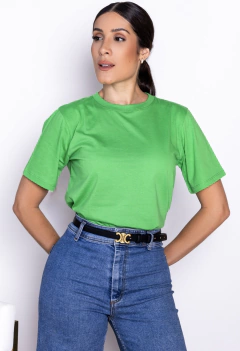 Camiseta “Podrinha”, Verde Kiwi - comprar online