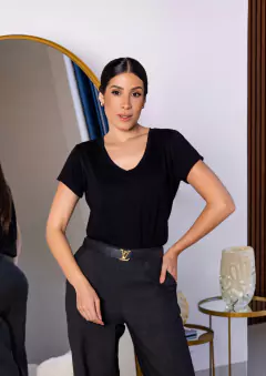 Camiseta Básica, Preta