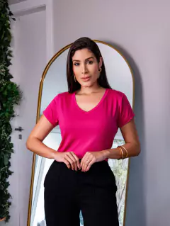 Camiseta Básica, Groselha