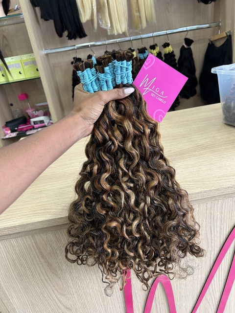 Cacho Caipira Iluminado 65cm (100g) - comprar online