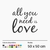 Imagen de Vinilo Decorativo Lettering Love