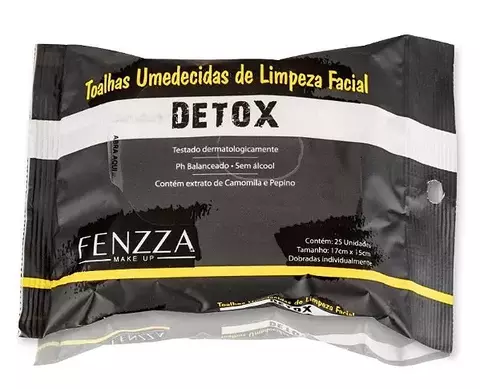 TOALHAS UMEDECIDAS DE LIMPEZA FACIAL DETOX - comprar online