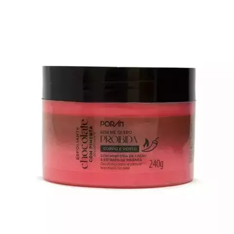 ESFOLIANTE CORPORAL CHOCOLATE COM PIMENTA 240G