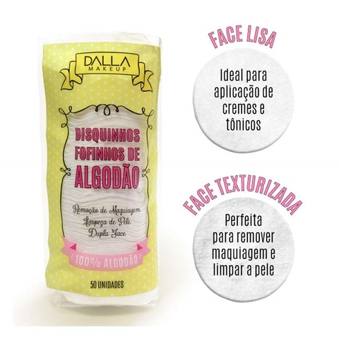 DISQUINHOS FOFINHOS DE ALGODÃO