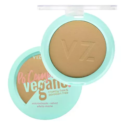 PÓ FACIAL COMPACTO VEGANO - COR 04
