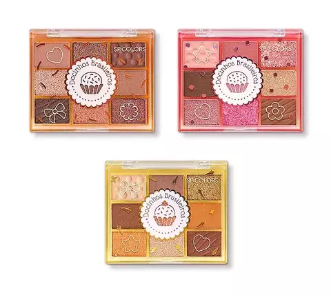 PALETA DE SOMBRAS DOCINHOS BRASILEIROS