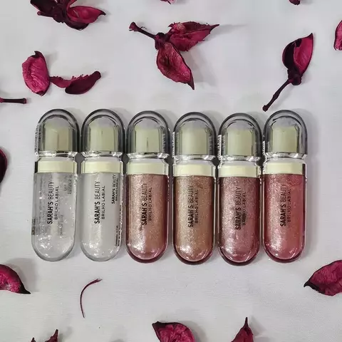 GLOSS LABIAL C/ GLITTER GRUPO 1