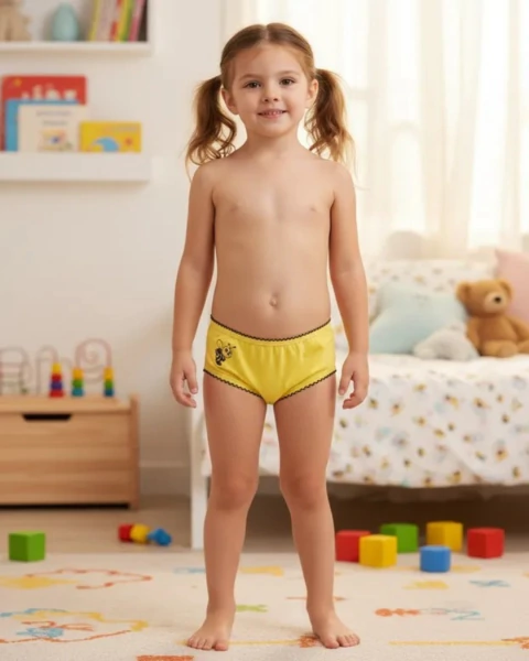 Calcinha Infantil Abelhinha