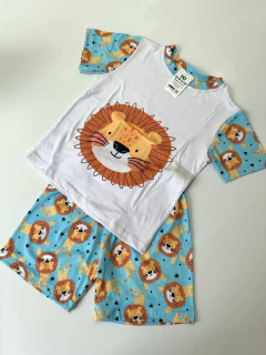 Pijama Infantil Curto Estampado Masculino - comprar online
