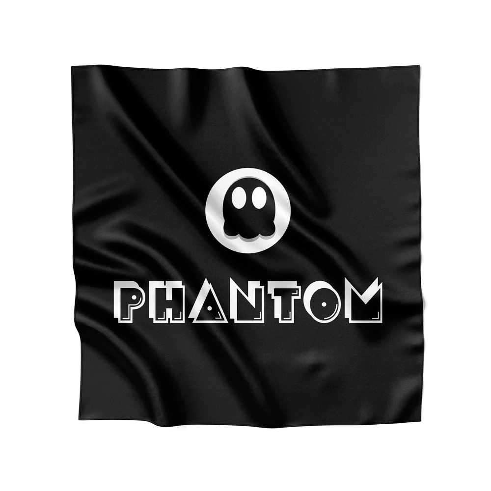 Lenço de Cetim Phantom