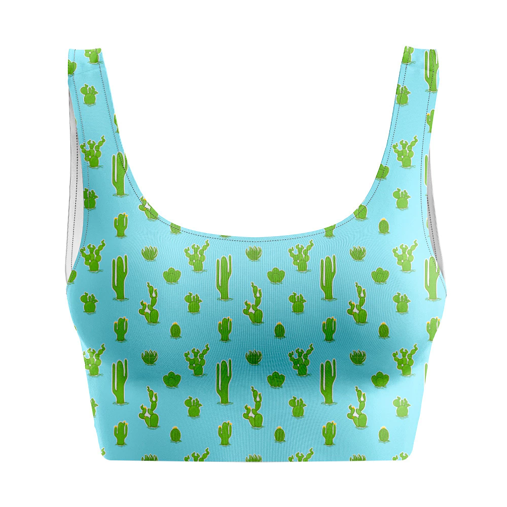 Top Regata Cute Cactos