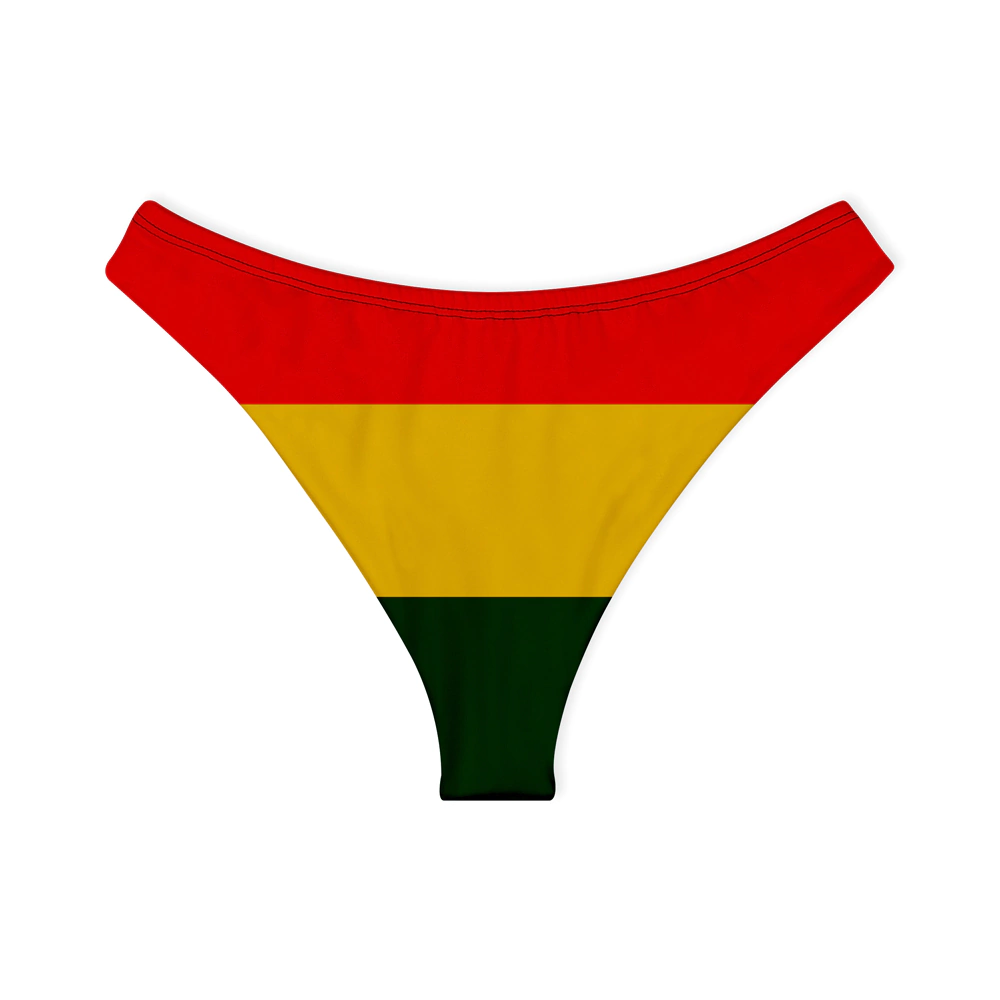 Calcinha de Biquíni Asa Delta Bandeira Reggae Jamaica