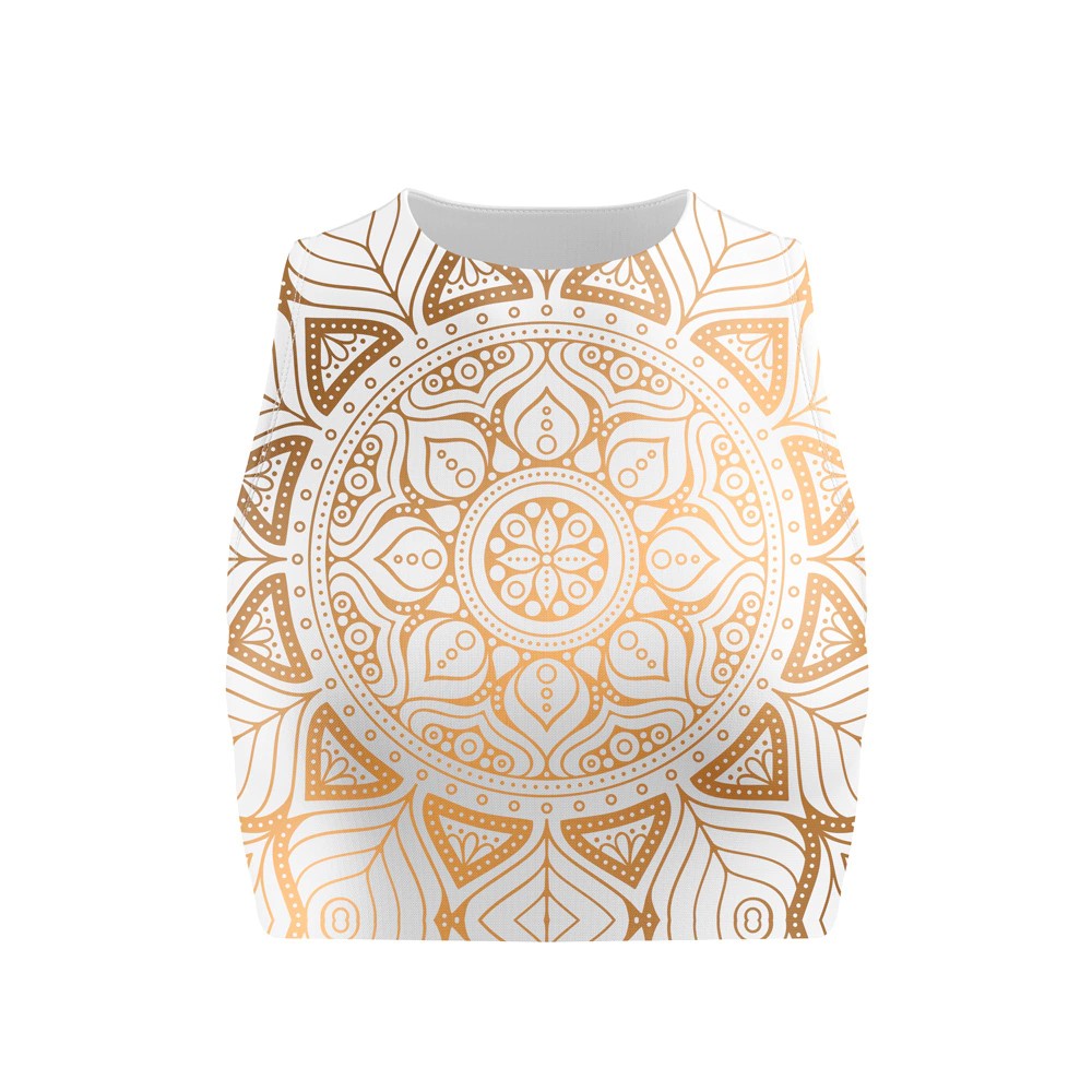 Cropped Regata Mandala Dourada