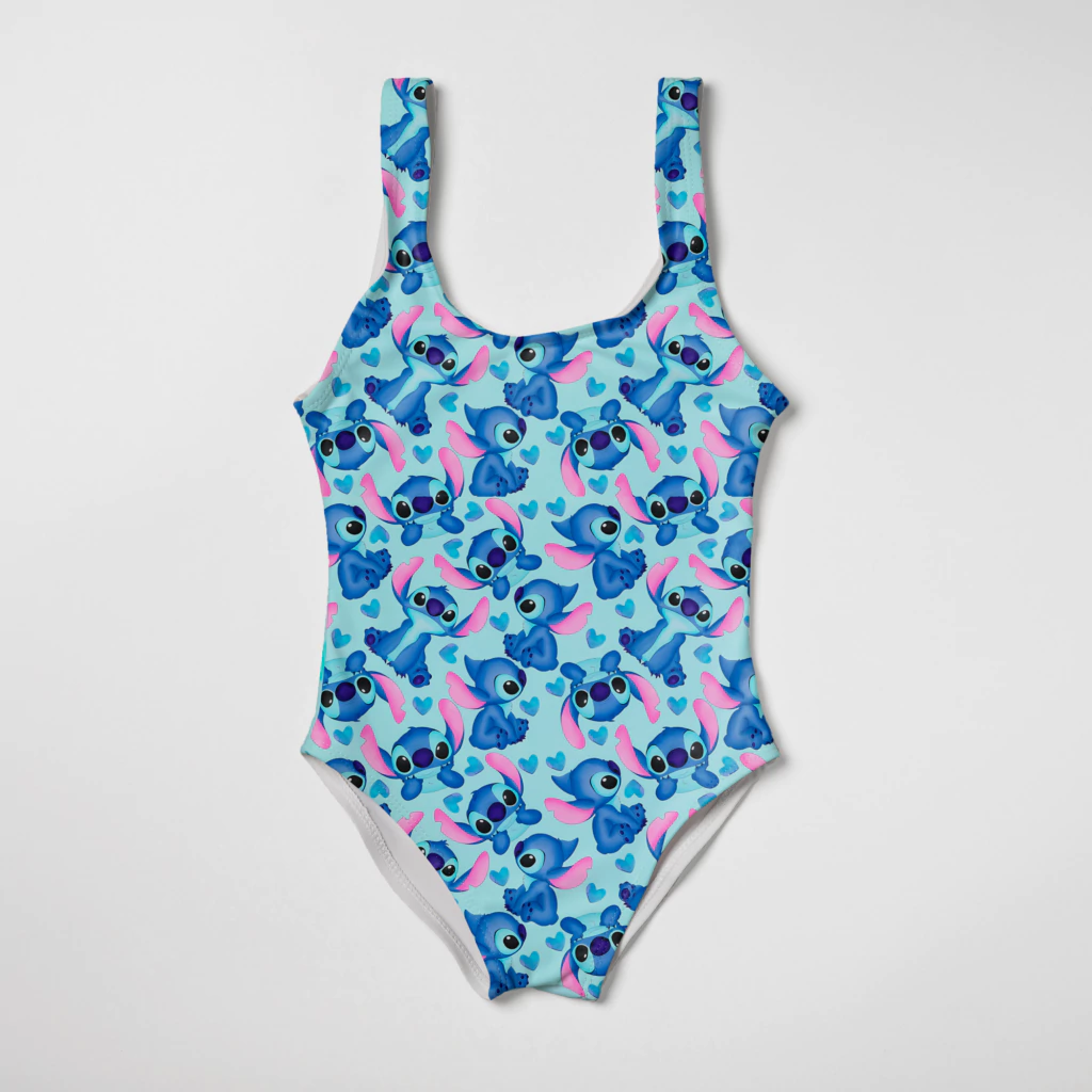 Body Maiô Infantil Estampas Ohana Tropical