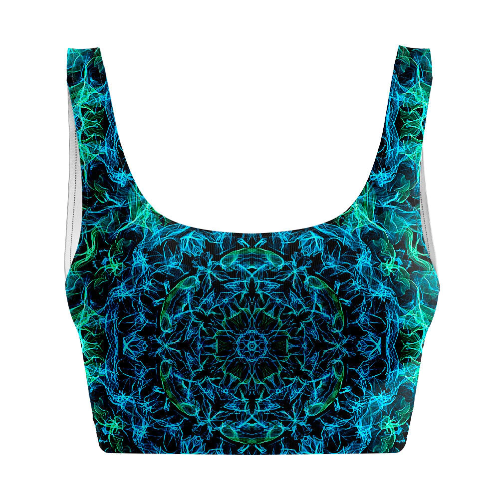 Top Regata Psicodélico Mandala Flor Energia