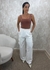 Pantalona Cargo com elástico