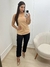 Blusa tomara que caia longa