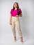 Blusa gola V em crepe com detalhe vazado - lisas - comprar online