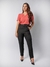Blusa gola V em crepe com detalhe vazado - lisas - loja online