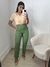 Blusa gola V em crepe com detalhe vazado - lisas na internet
