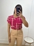 Blusa estampada princesa com botões na manga - comprar online