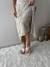 Flat form Cancun - Off white - Luiza Store
