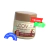 Creme de Avelã Branco Com Gianduia Sem Açúcar - 160g | Chocolife Loov - comprar online