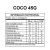 Biscoito Proteico - Coco - 45g | WheyViv na internet