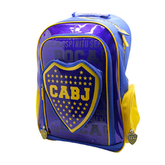 MOCHILA CRESKO 18" ESPALDA BOCA JUNIORS ESCUDO 3D 'POR ENCARGO '