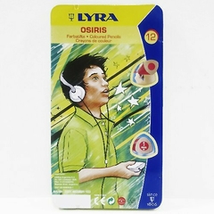 LAPICES DE COLORES LYRA X 12 . ESTUCHE LATA