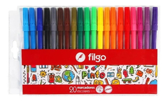 MARCADORES X20 FILGO PINTO (2210)