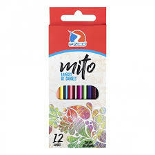LAPICES DE COLORES X 12 EZCO MITO LIBRERIA MARTIN