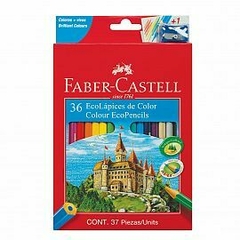 LAPICES DE COLORES FABER CASTELL X 36 LARGOS