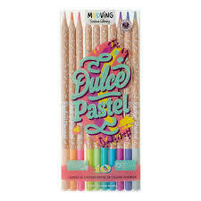 LAPICES MOOVING DULCE PASTEL X 10 UNIDADES
