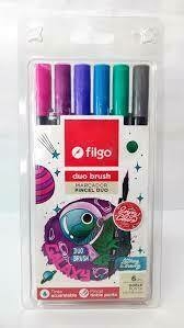 MARCADOR FILGO DUO BRUSH PINCEL GALAXY