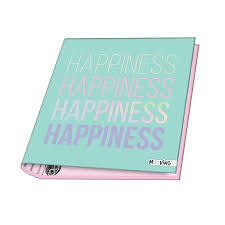 CARPETA MOOVING 3 X 40 MM. HAPPINESS