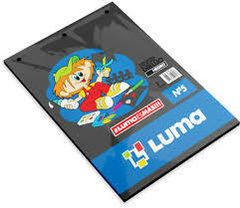 REPUESTO LUMA P/DIBUJO NRO 5 NEGRO X 5 HJS.