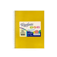 CUADERNO TRIUNFANTE 123 ESPIRAL 21 x 27 60 HS CUADRICULADO - comprar online