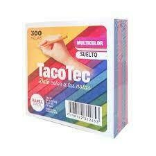 TACO MULTICOLOR 400 HOJAS - TACO TEC