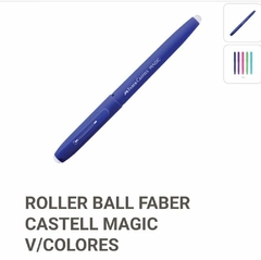 LAPICERA ROLLER FABER TINTA BORRABLE LIBRERIA MARTIN