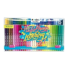 MARCADORES MOOVING MISS BRUSH LETTERING XL X 60 UNIDADES