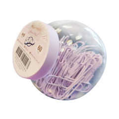 CLIP SIFAP FORRADO PASTEL N§6 X 60 U [50MM] EN FRASCO V/COLORES - comprar online