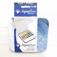 SET ACUARELA PROFESIONAL DALER ROWNEY AQUAFINE 24 COLORES - comprar online