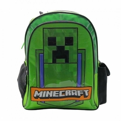 MOCHILA CRESKO 16" ESPALDA MINECRAFT CREEPER 'POR ENCARGUE'