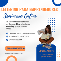 Seminario LETTERING Para Emprendedores GRABADO